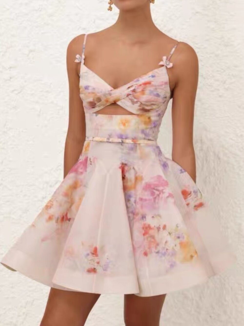 ZIMMERMANN PINK DRESS SIZE 0